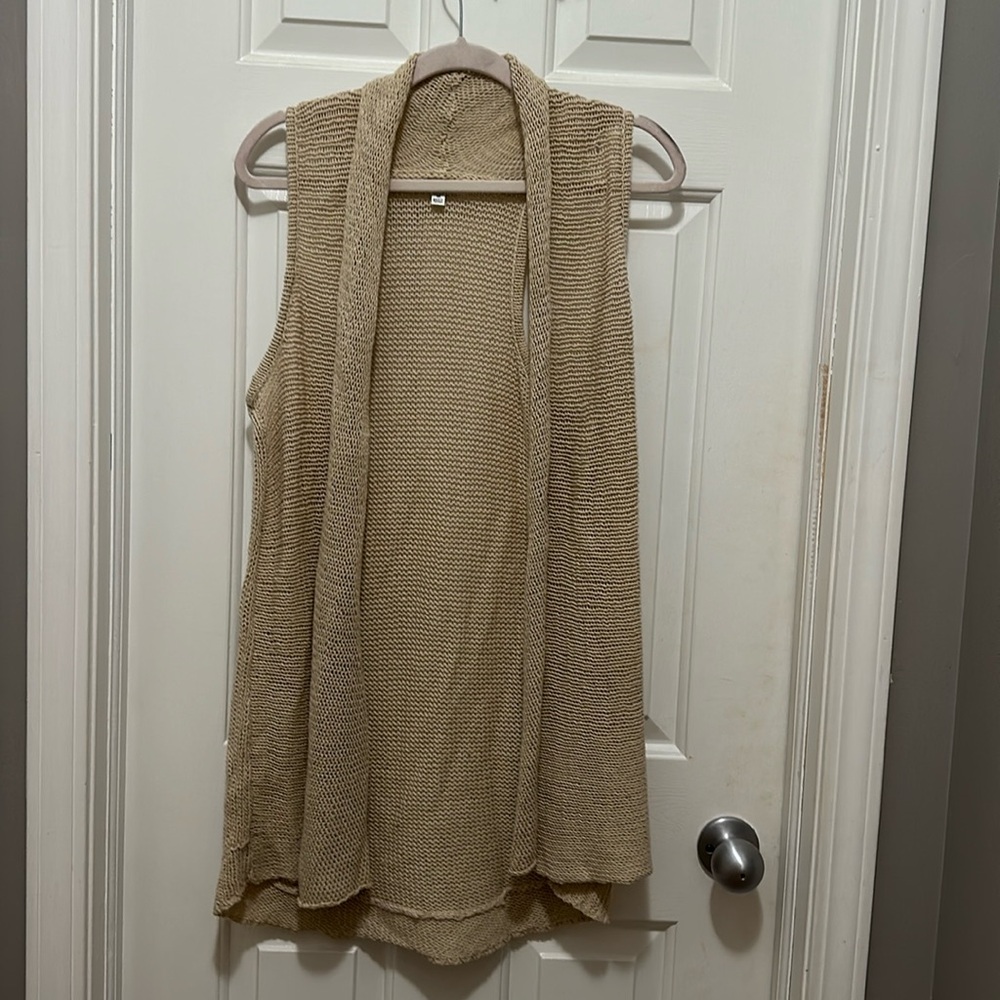 Cabi knitted vest size medium
